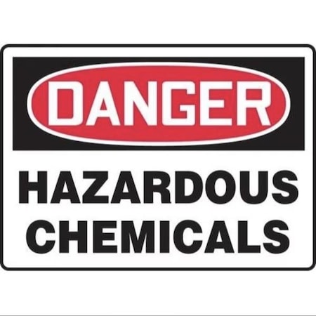 Accuform OSHA DANGER SAFETY SIGN HAZARDOUS FRMCHL091VS FRMCHL091VS